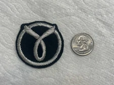 WWII WW2 VICHY MILICE FRANCAISE MILITIA BERET BADGE # B