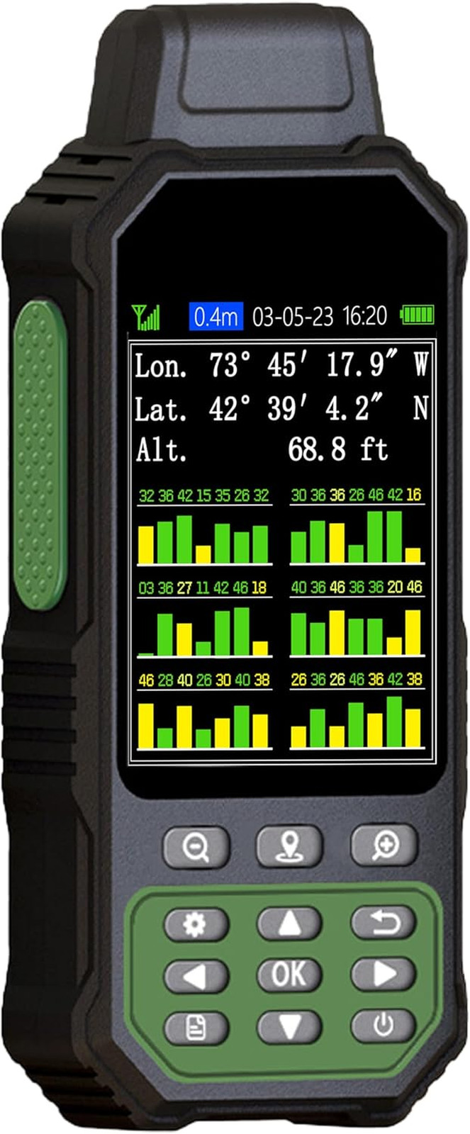 ZL190PLUS Land Surveying Equipment, Handheld GPS for Surveying with 3.2 Inch Col