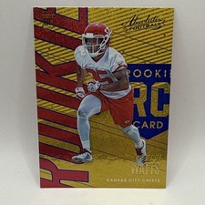 ARMANI WATTS 2018 Panini Absolute #125 Rookie RC Spectrum Gold