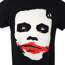 Batman Joker T Shirt Mens Size Medium Black T...
