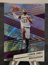 🔥 2024-25 Panini Revolution – LeBron James #31 Blue Storm 💎🏀 Lakers Legend!
