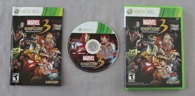 Marvel vs Capcom 3: Fate of Two Worlds (Microsoft Xbox 360, 2011)