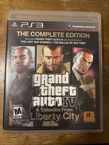 Grand Theft Auto IV Episodes From Liberty City Complete Edition - Playstation 3