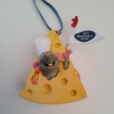 Disney Parks Epcot Remy's Ratatouille Abenteuer Käse Weihnachtsschmuck 
