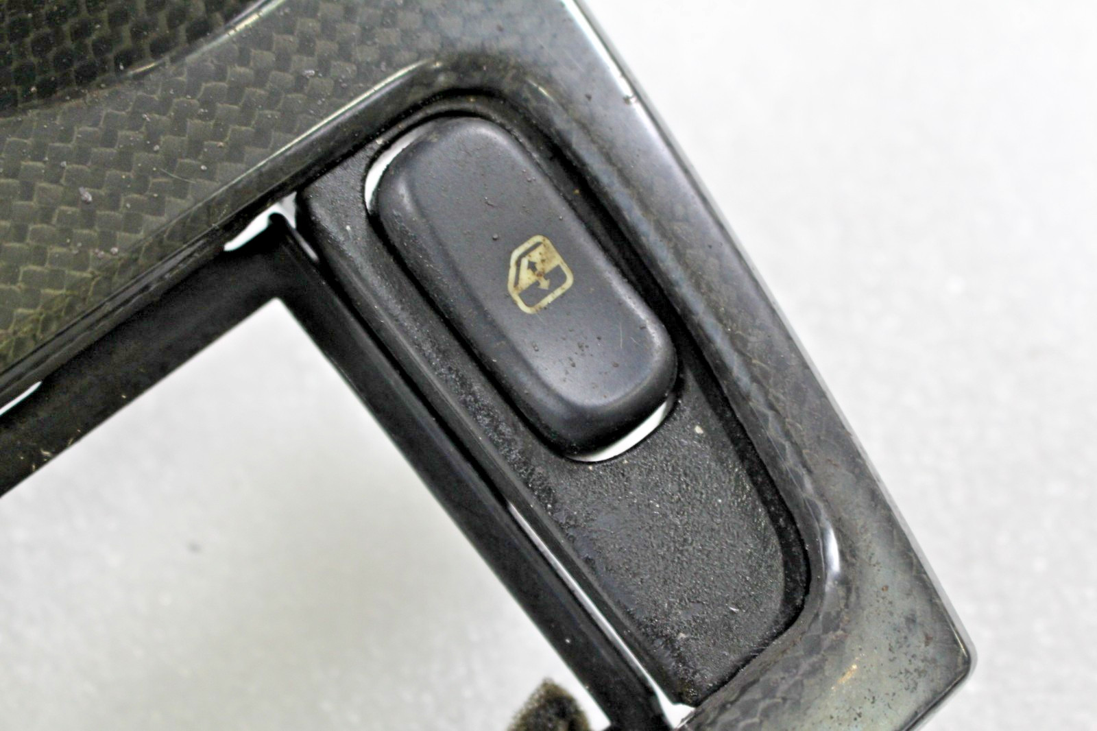 Ferrari F430 Carbon Fiber Center Radio Dash Bezel, Used Aftermarket P/N 68648300