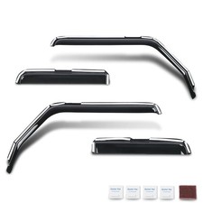 Rain Guards Fit For 2020-2026 Jeep Gladiator Window Vent Visors Window Deflector