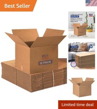 Large Moving Boxes 20x20x15 inch 12-pack Corrugated Shipping Storage Carton