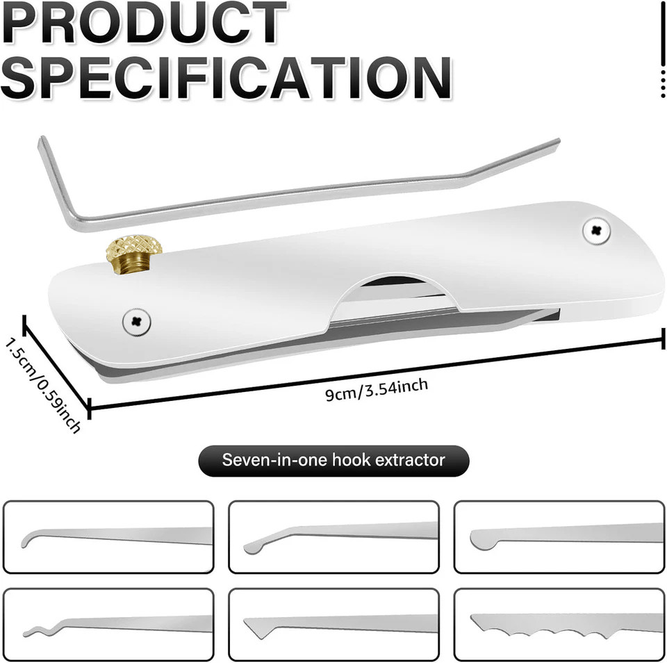 Hook and Pick Tool Set, Portable Pick Hook Tool Set Auto Maintenance Engine Trim