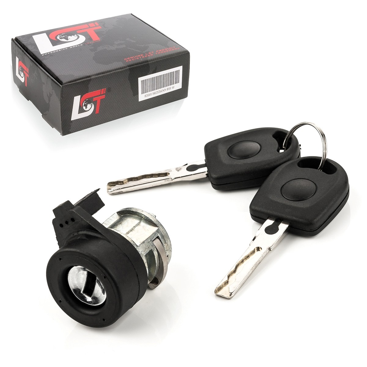 Steering lock ignition lock cylinder with 2x keys for VW GOLF IV 4 BORA 1J