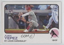 2022 Topps Heritage High Number Juan Yepez #569 0q1p