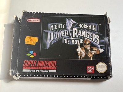 SNES Mighty Morphin Power Rangers The Movie mit Anleitung & OVP