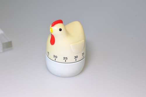 Vtg Chicken egg country Kitchen Timer 60 Minute WORKS retro SR4 - Picture 6 of 10