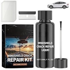 Jinjiar Windshield Chip Repair Kit,Quick Repair Scratch Chip Cracks Repair Ki...
