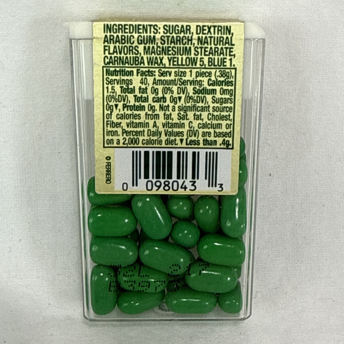 Ferrero Tic Tac Spearmint Cinnamon Breath Mints Vintage Pack | eBay
