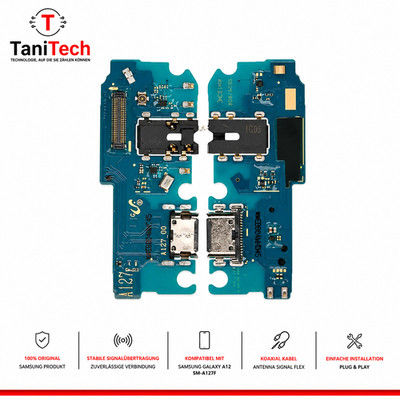 Original Ladebuchse Samsung Galaxy A12 SM-A127F Connector Charging Port