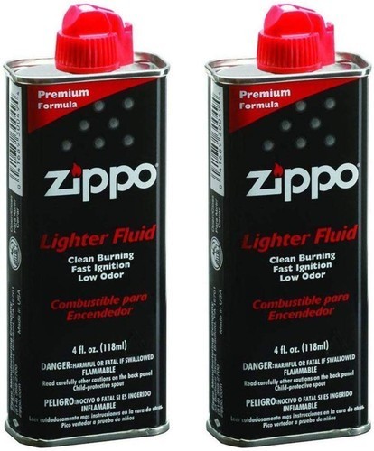 ZIPPO Lighter Fluid &ndash; 4oz (118ml) &ndash; 4 Pack &ndash; Only $16.99 + FREE Shipping