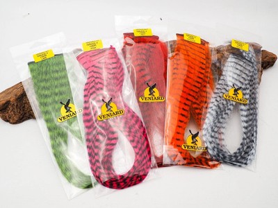 VENIARD   BARRED GRIZZLY HAIR (VARIOUS COLOURS)