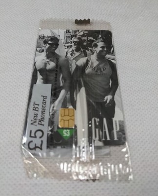 BT Phone Card GAP Store £5 Unused Vintage Chip Phonecard Unopened Sealed