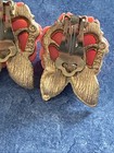 Vintage BSK  Stamped Faux Coral Clipped Earrings — photo 5