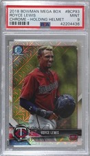 2018 Bowman Chrome Prospects Mega Box Mojo Refractor Royce Lewis PSA 9 MINT 8d2