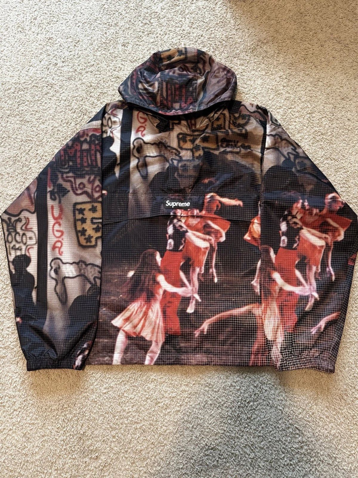 Giacca Anorak Supreme Riflettente Ripstop Taglia XL