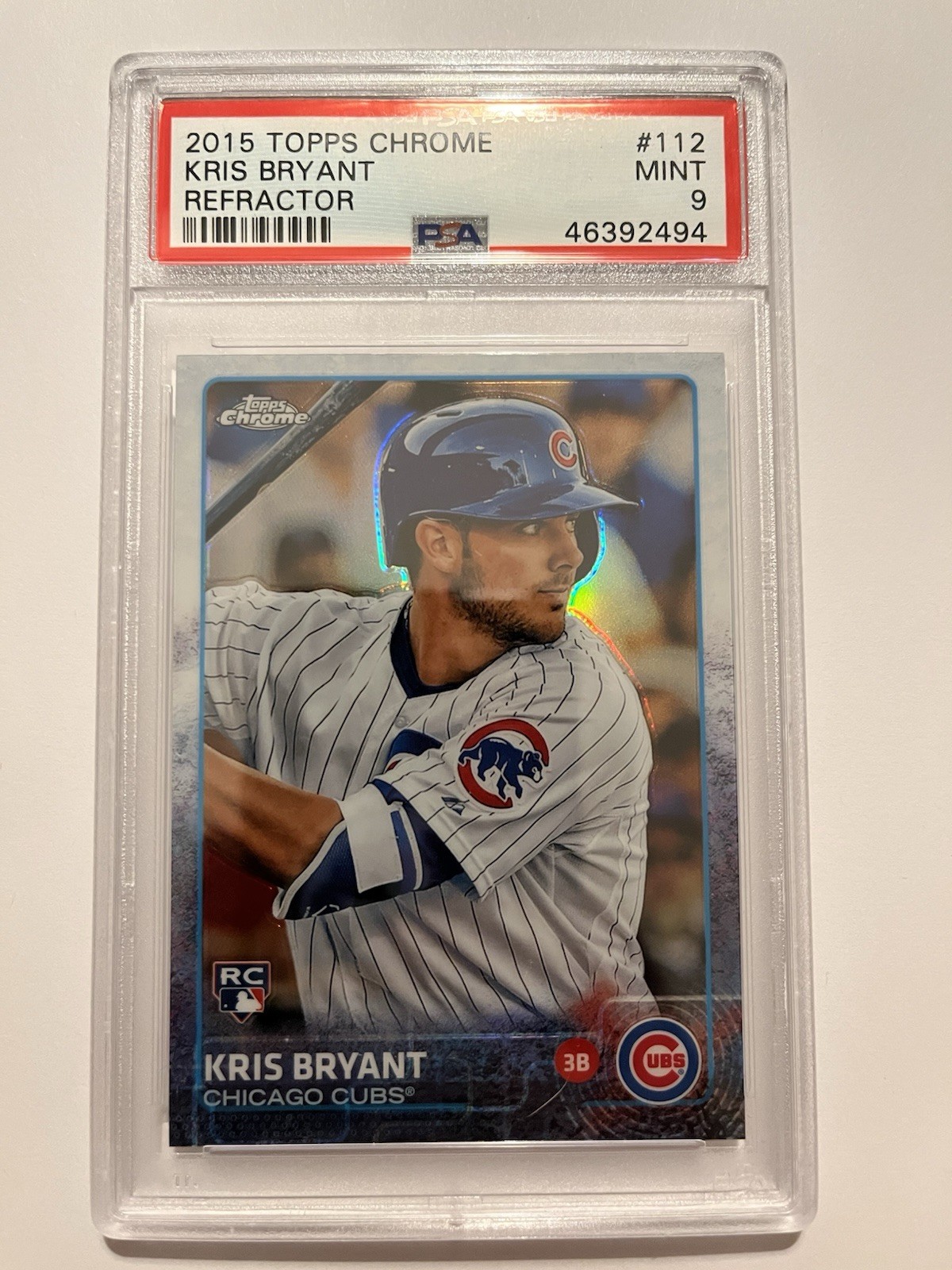 2015 Topps Chrome - Kris Bryant #112 Refractor (RC)