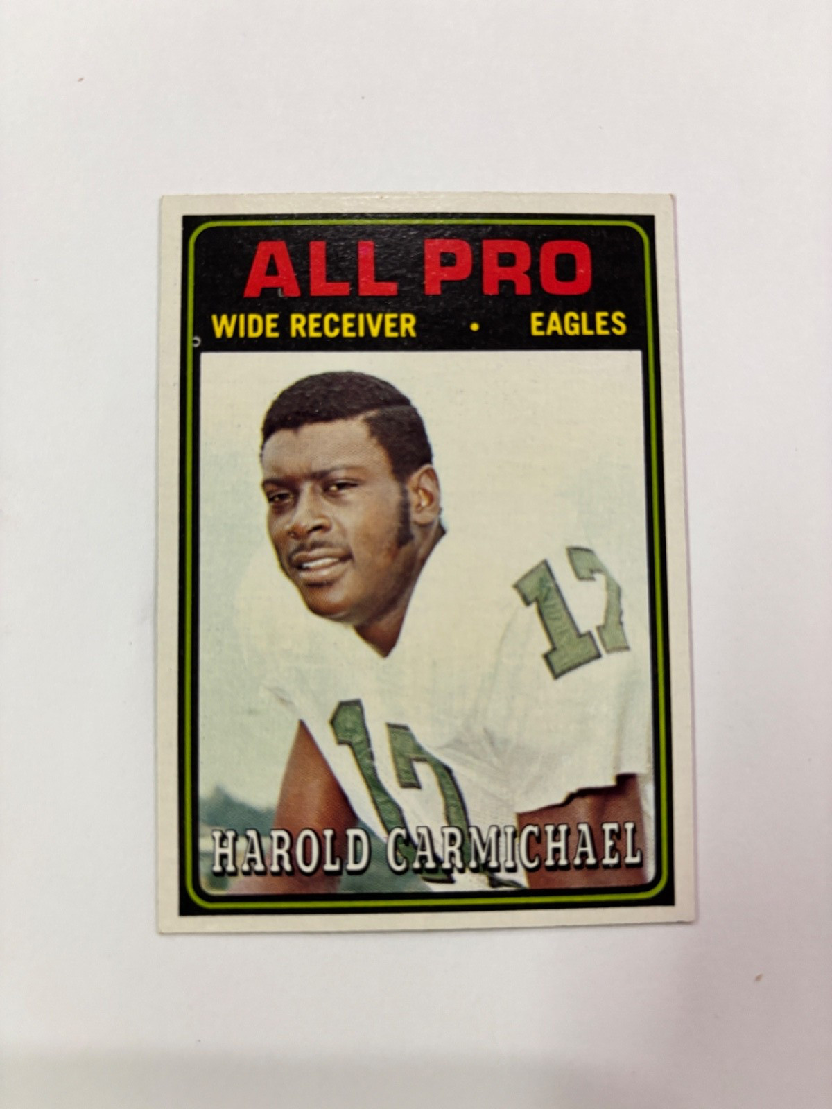 1974 Topps Harold Carmichael #121 Rookie RC HOF