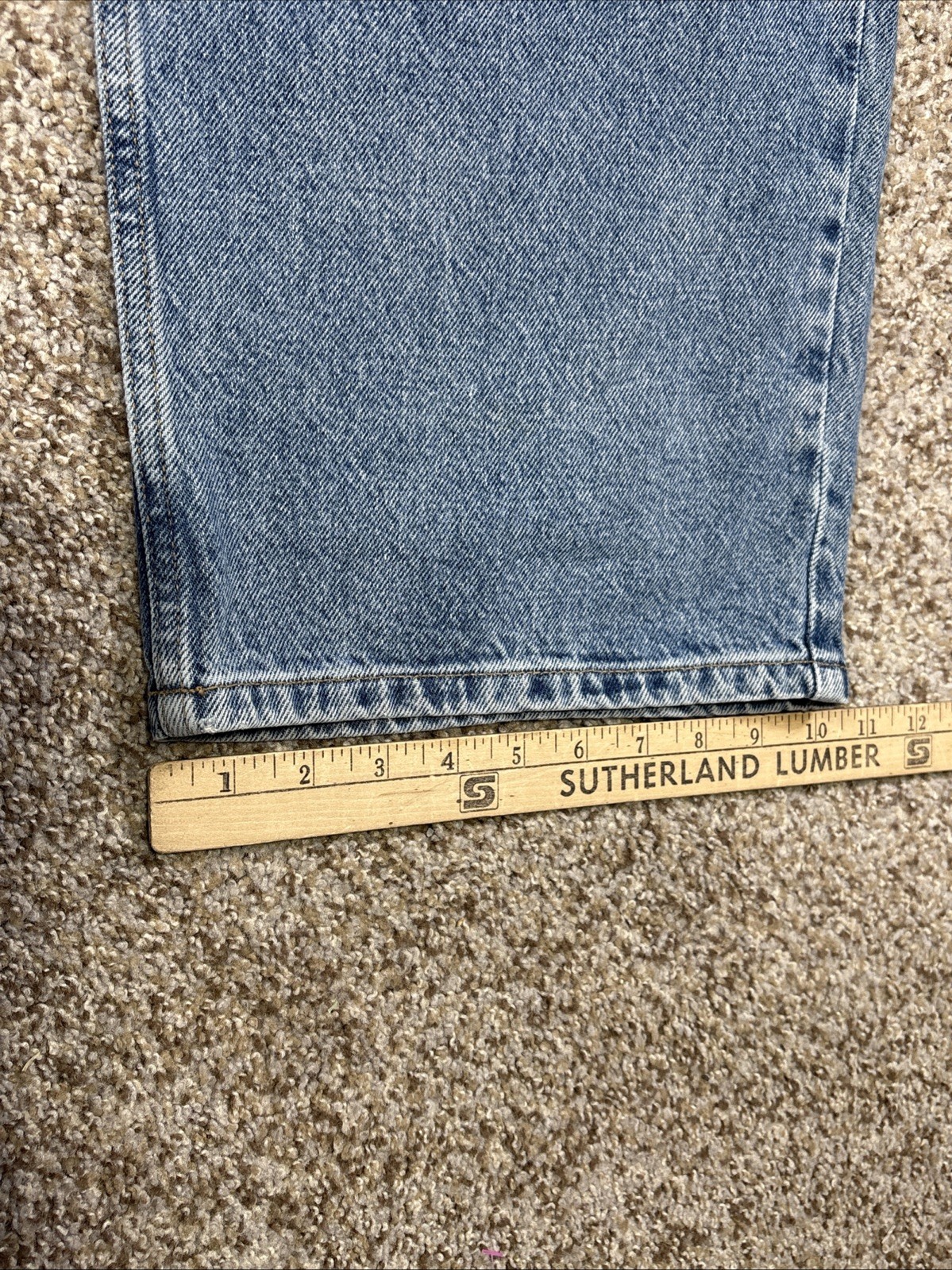 Vintage Tommy Hilfiger Jeans Men 38 (37x30.5) Blue Denim Baggy - View 12