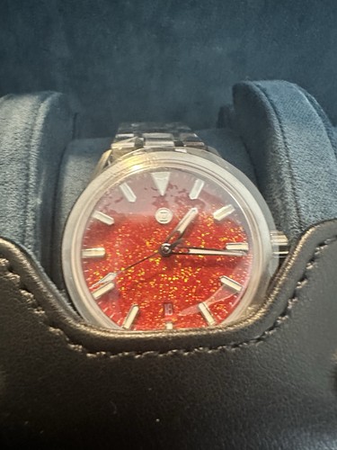 Zelos Helica Red Opal 38mm Brand New, Sold Out