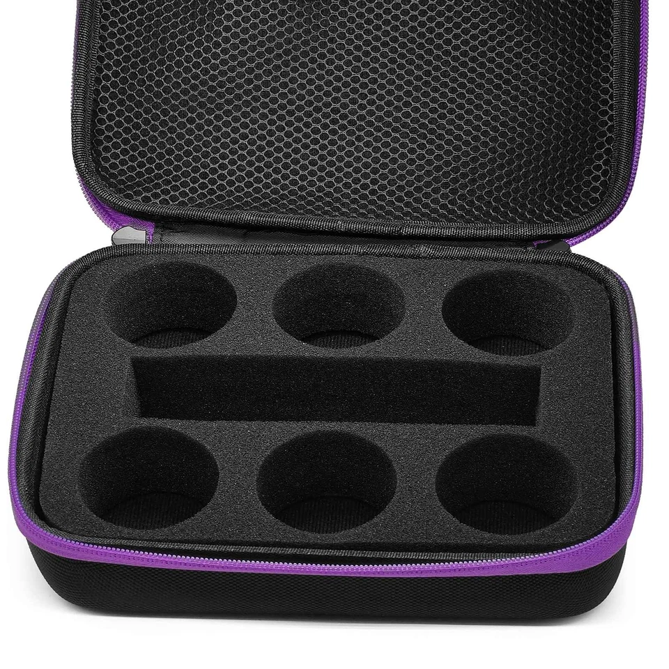 1 Lightweight Black YoYo Ball Storage Bag Dual Zipper Closure Wide Opening JVCB - Image 3 of 4