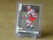 MARTIN NECAS 2017-2018 OPC PLATINUM MARQUEE ROOKIE FOIL ( MINT CARD ) 100 PTS !