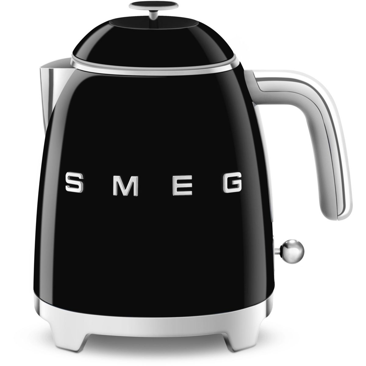 Bouilloire SMEG KLF05BLEU gain de place pour petite cuisine noire
