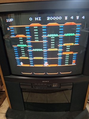 Sony Trinitron KV-32TW75 32'' CRT TV 1993 Retro Gaming Vintage,NO Remote [BIG TV]