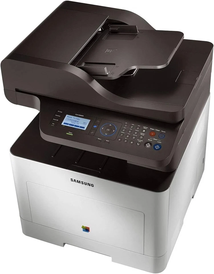 Samsung CLX-6260FR Laserdrucker Color A4 USB 2.0 LAN 24.487 Seiten D5118 - Bild 2 von 2
