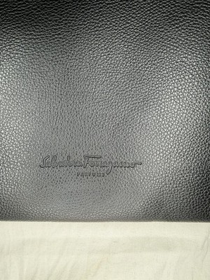 Salvatore Ferragamo Magnifica Toiletry Travel Pouch Clutch Bag