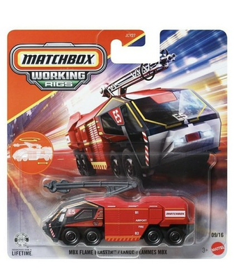 #ad MATCHBOX WORKING RIGS MBX FLAME BLASTER FIRE DEPARTMENT WATER CANNON 1:64 NEW $23.99