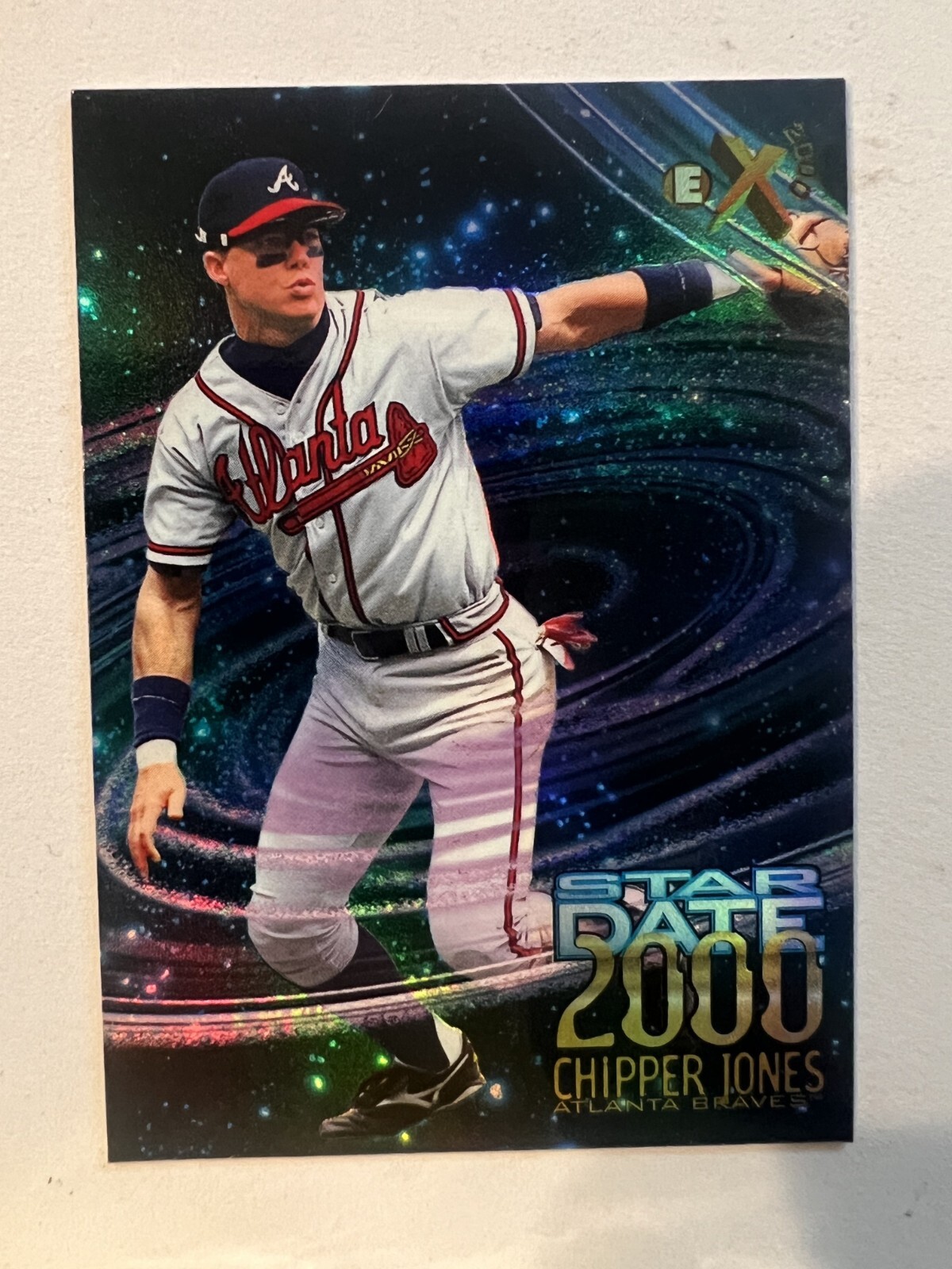 Chipper Jones 1997 SkyBox E-X2000 Star Date 2000 #5-ATL BRAVES