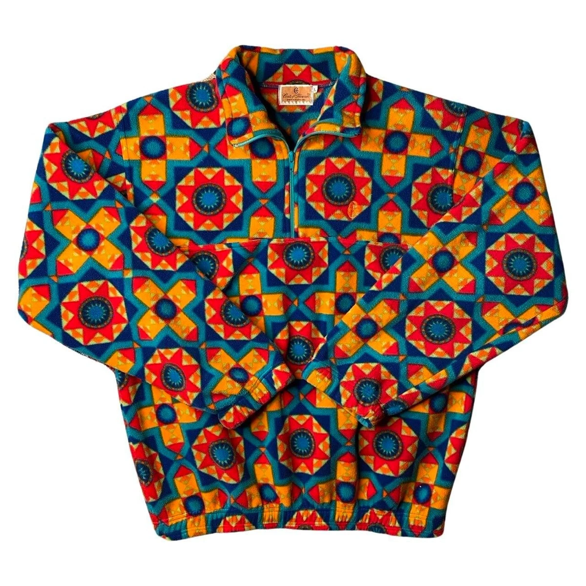 Conte of Florence multi color sweatshirt size large