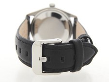 Vintage Rolex Air-King 5500 Mens Stainless Steel Watch Silver Linen Dial 6