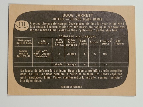 1966-67 Topps Hockey (Pick from the list) **See Photos for condition of card. - Picture 105 of 125