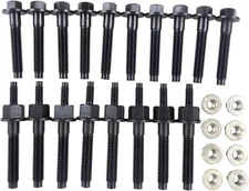 Exhaust Manifold Bolts Studs Nuts Hardware Set Fit For 2009-2020 Dodge Ram 15...