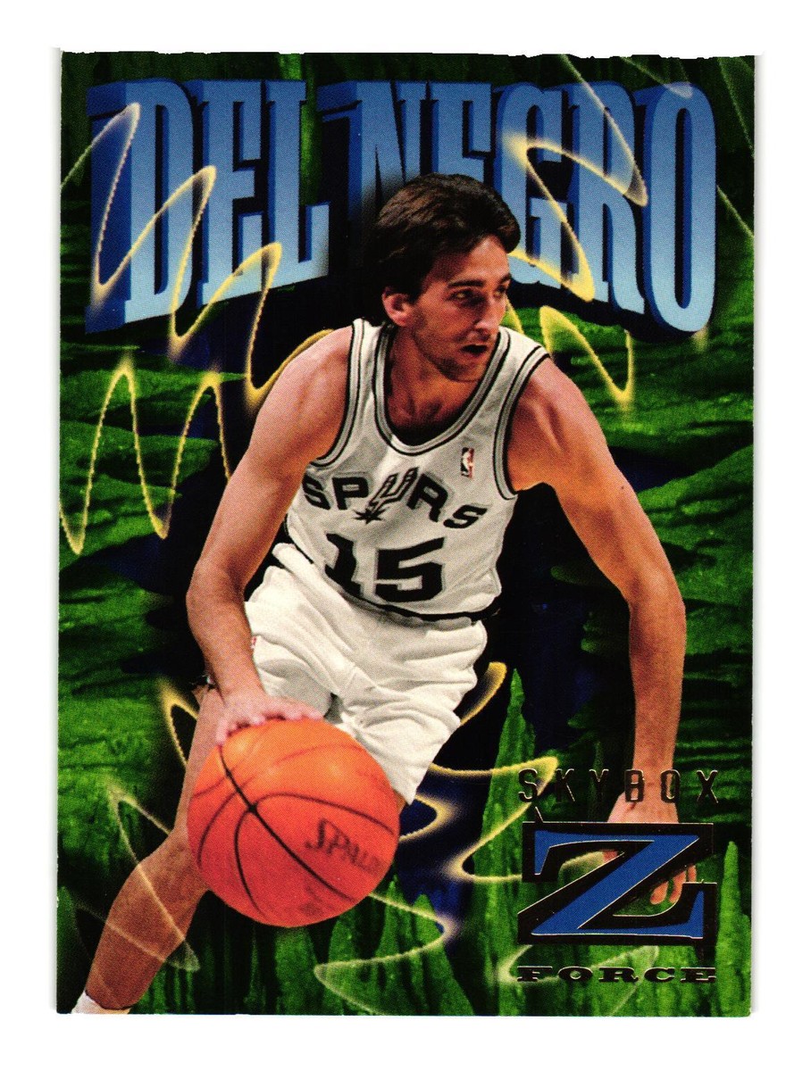 1996-97 SkyBox Z-Force #78 Vinny Del Negro San Antonio Spurs
