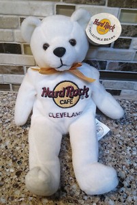 Cleveland Hard Rock Cafe Collectable Bear - Peter Beara