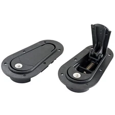AeroCatch Panel Fasteners - Black - Below Panel Locking