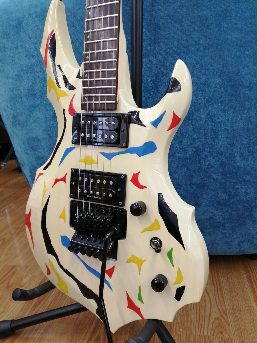 GrassRoots FOREST Electric Guitar Unique Hand-Painted Design | eBay