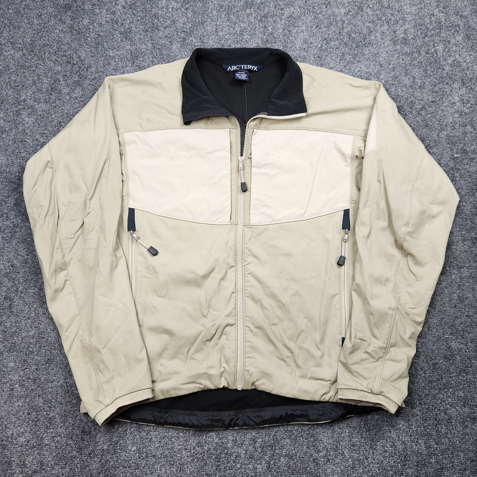 ARC'TERYX Giacca Arc’teryx vintage uomo XL beige Gamma MX Polartec Softshell rara