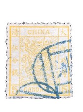 one China Stamp large dragon 5 c