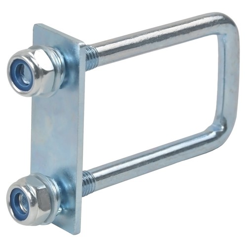 U-Bügel Verzurrösen Zurrösen 6er Set M10 60x110mm mit Gegenplatte PKW-Anhänger - Bild 12 von 18