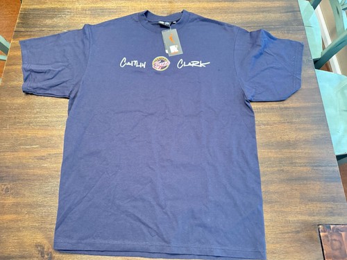 Caitlin Clark WNBA Indiana Fever Round21 Player Signature T-Shirt Unisex XL NWT