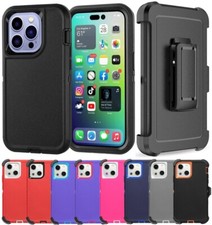For Apple iPhone 14/14Plus/14Pro Max Case NEW Defender Cover  Clip Fit OUTERBOX
